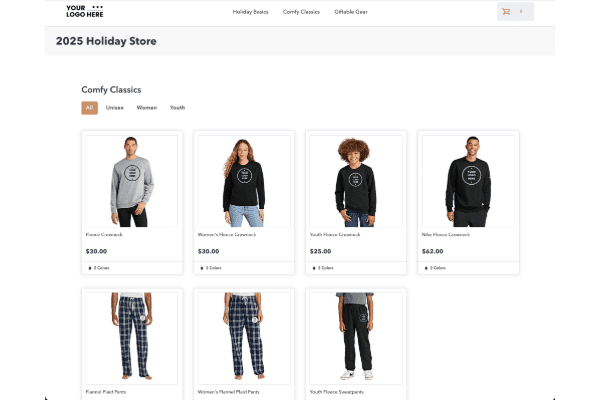 Product Gallery Page