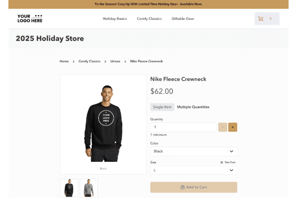 Product Description Page